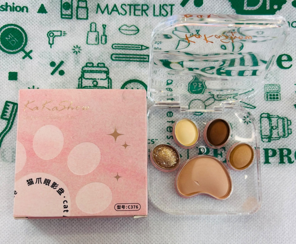 Kakashow Cat S Paw Eyeshadow Palette 03 Kitten Diary