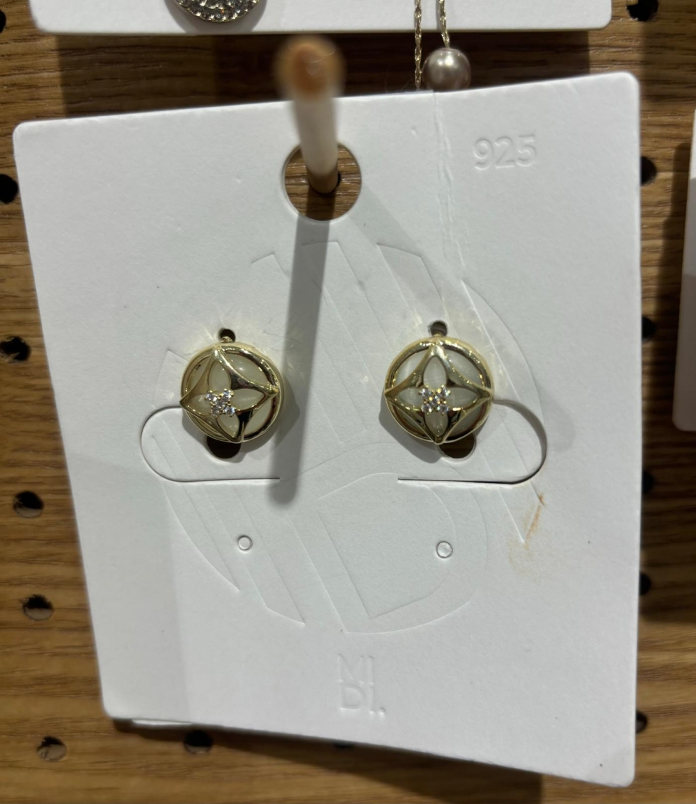 Cute cat's eye series earrings/Mixed