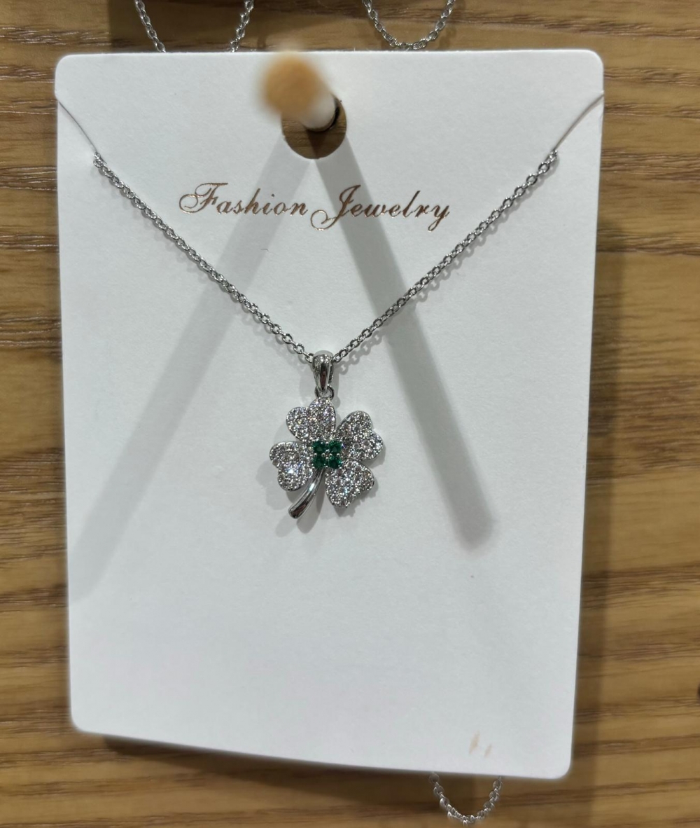 Garden party thin necklace/mixed