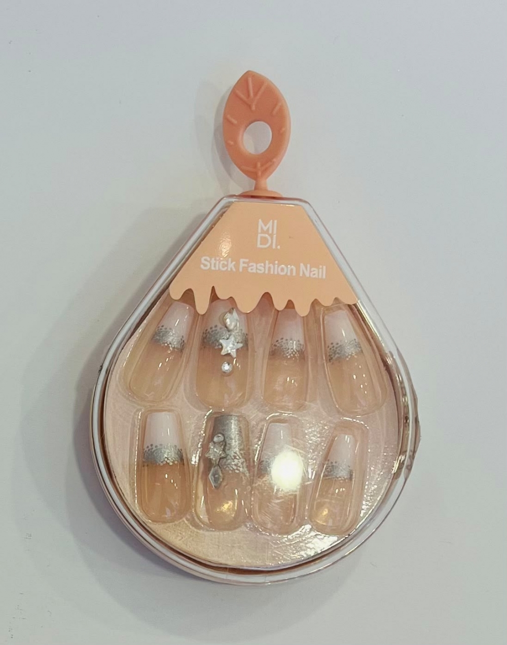 Hand wearing nails 24 pieces/Moon Castle