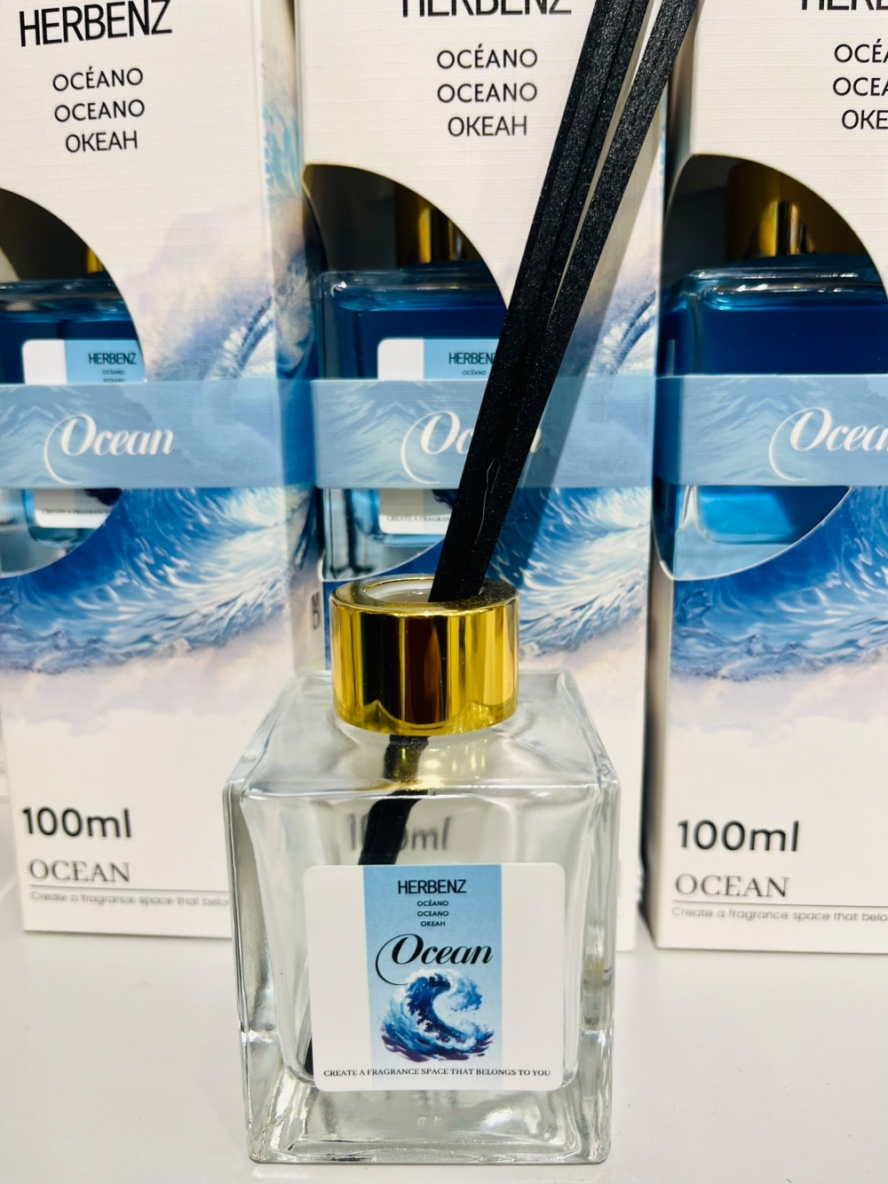 100 ml Herbenz Series Reed Diffuser Ocean
