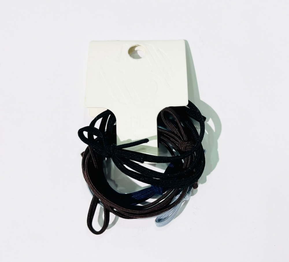 Pure Color Hair Band 6 pcs