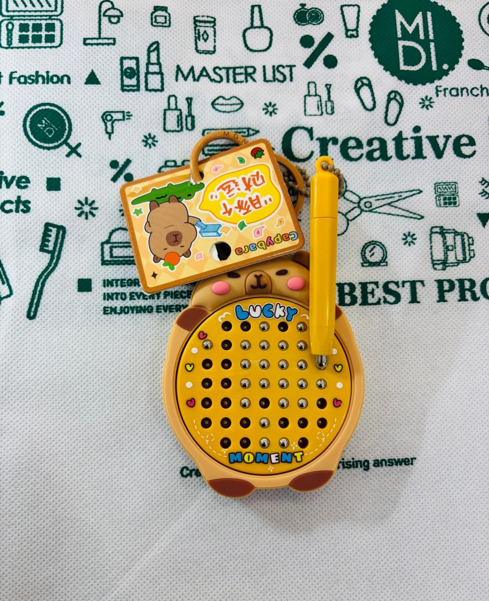 Cute Dolphin Magnetic Steel Ball Drawing Board Buckle