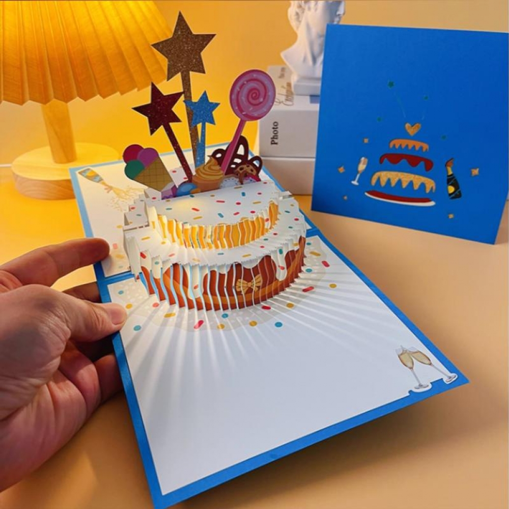 Double-Layer Cake Card