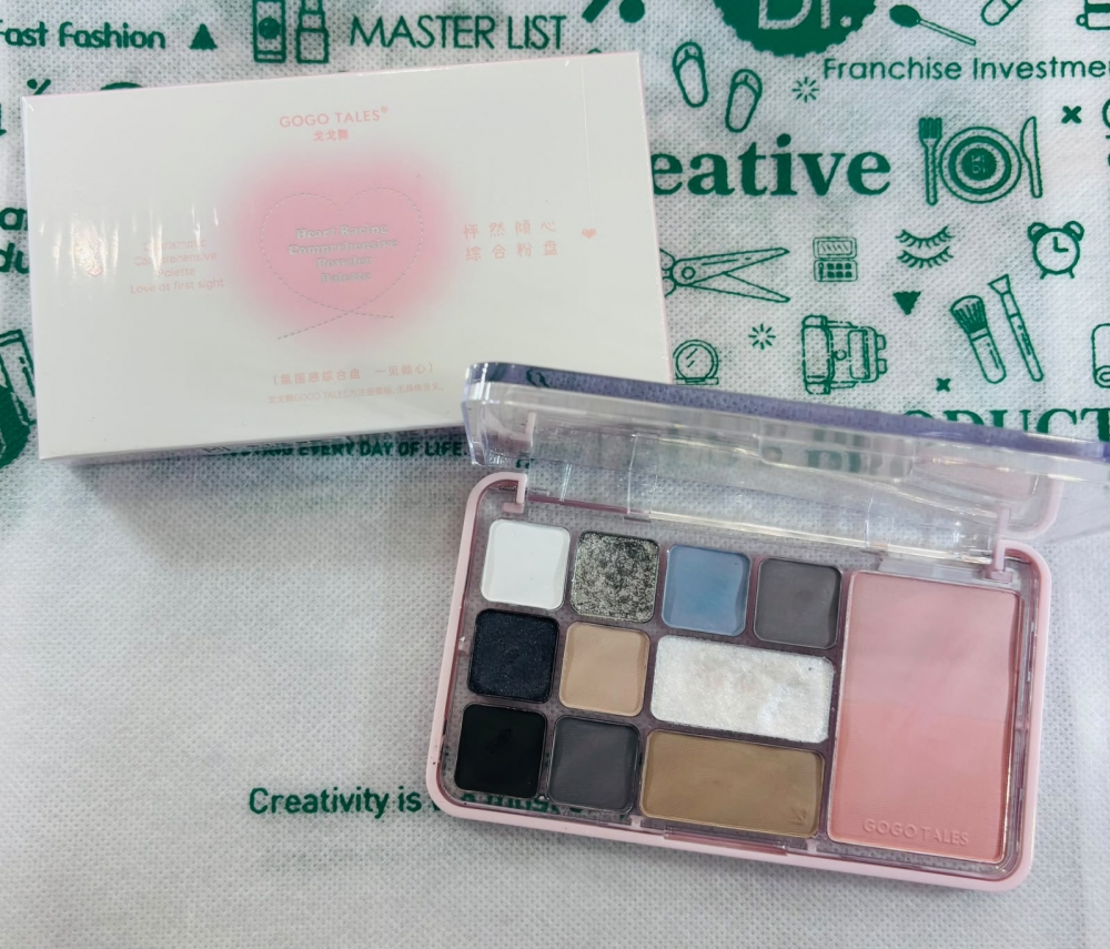 GOGO TALES Heart Fluttering All In One Pink Palette G02