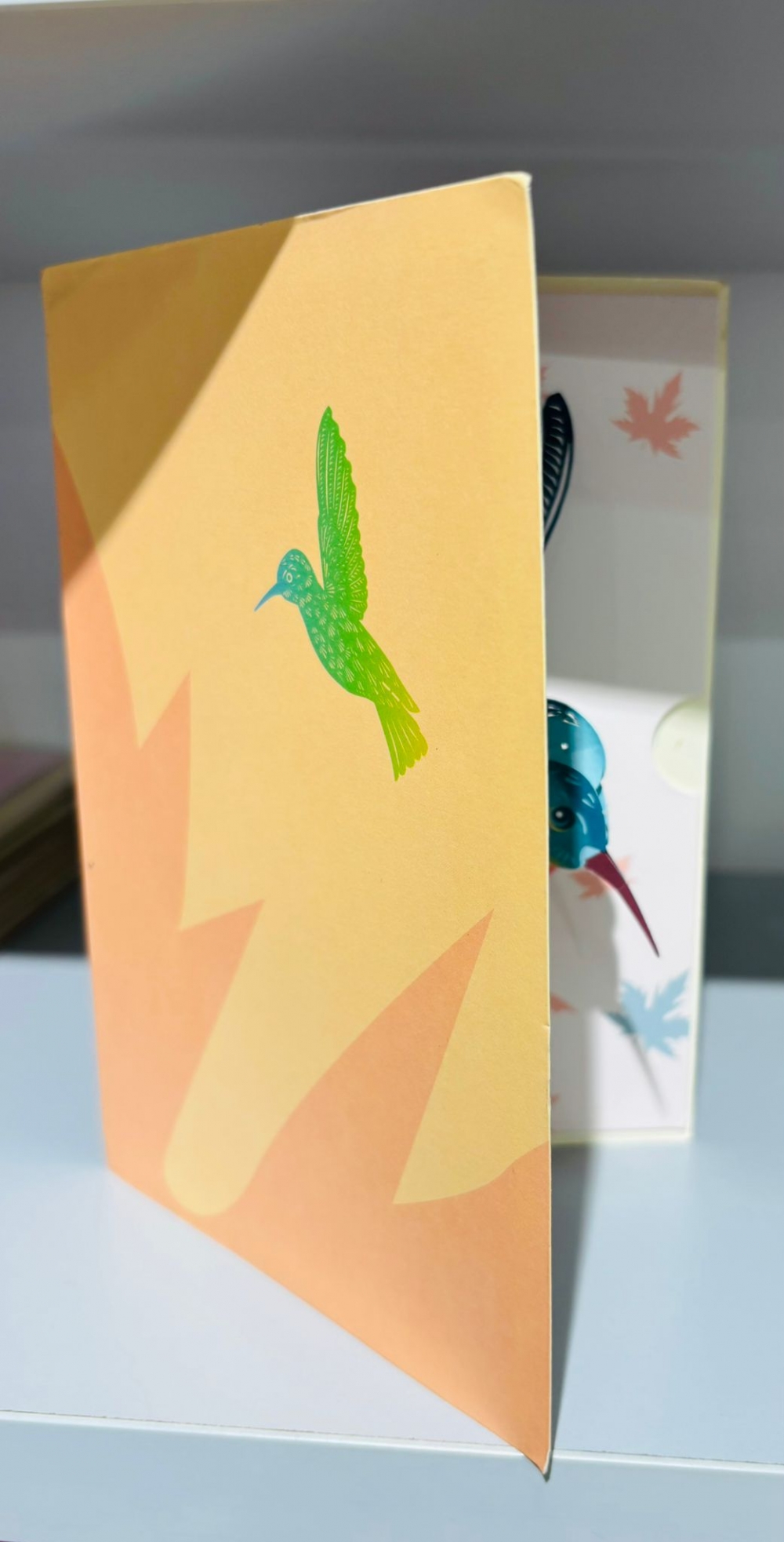3D Stereo Bird Greeting Card