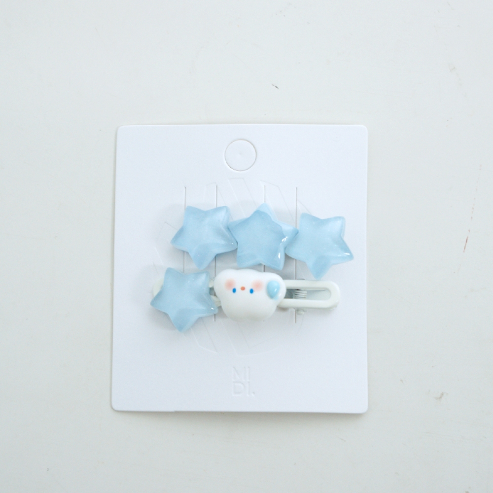 Cloud series children's duck clips in 2 pieces