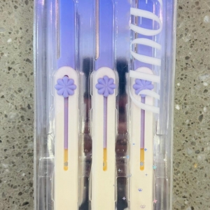 Star Motion Series Convenient Telescopic Eyebrow Knife/3pcs