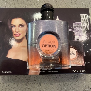 Black Option Mini 2pcs Perfume For Lady (50ml 50ml)