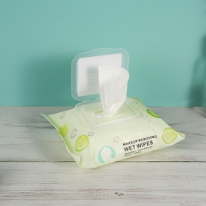 Cucumber bubble makeup remover wet wipes 30pcs