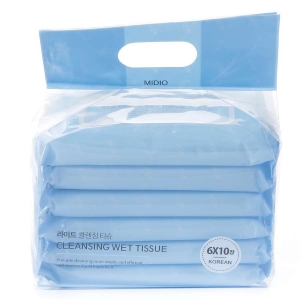 Cleansing soft wet wipes