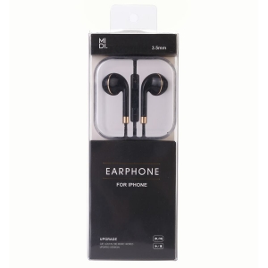 Upgraded version metal earphone /Black