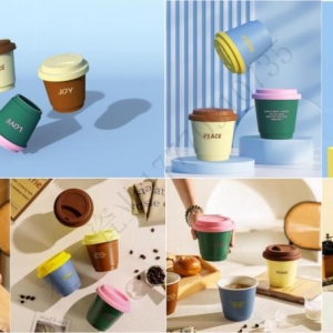 240ml Macaron coffee cup/mixed