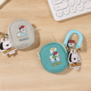 TOBY Humor Theater Fabric Headphone Bag Keychain/Mixed