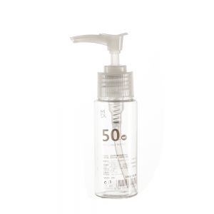 50 ml Transparent bottle pressure bottle