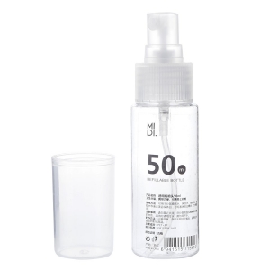 Transparent bottle nozzle 50ml