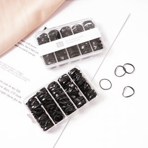 150 pcs small rubber bands/Black