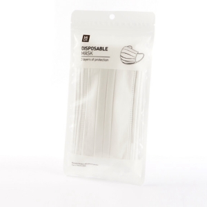 Pure color disposable masks 10pcs/White