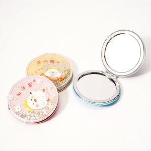 Spring Duck with Quicksand mirror/Round