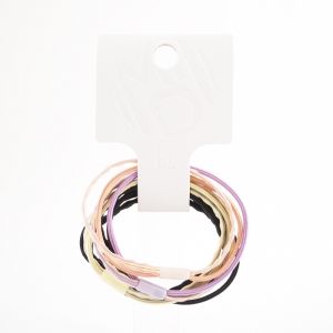 Simple basic rubber band 5 pcs/Mixed