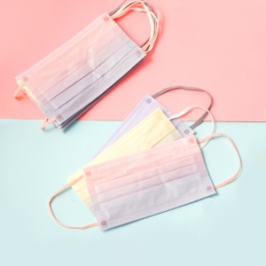 Gradient disposable masks 10 pcs\Mixed