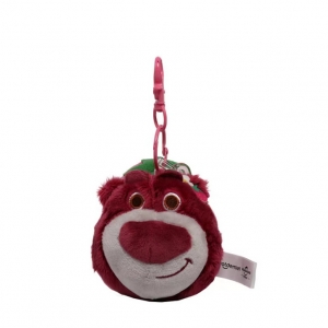 Strawberry Bear cute pendant/red
