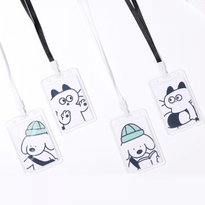 PUPPYO Happy Rules Plastic Lanyard Card set L/ Mixed