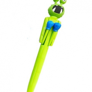Cartoon Frog Boxing Ballpoint Pen/Green