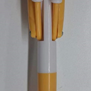Cartoon Dog Boxing Ballpoint Pen/Yellow