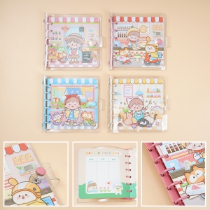 16K cartoon loose-leaf coil notebook\mixed