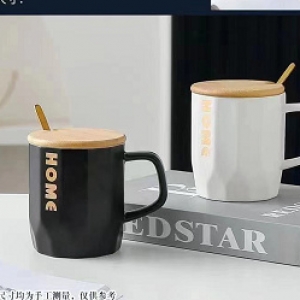 Simple English ceramic cup/mixed