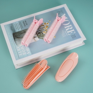 EMILY Tulip Hair Roots Fluffy Lazy Clip 4pcs pack/mixed