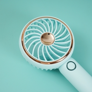 Morandi Minimalist Handheld Fan/Blue