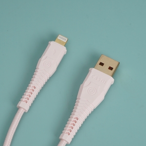 1.2m braided fast charge data cable For Apple/ Hybrid