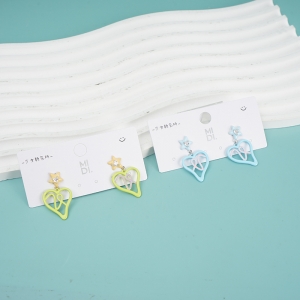 Honey Fashion 925 Silver Needle Earrings/Mixed