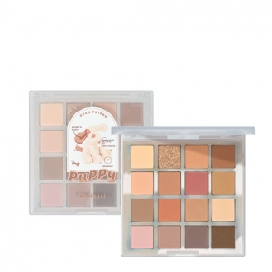 MOE Department Vitality Eyeshadow Plate 02# Champagne Orange Fall