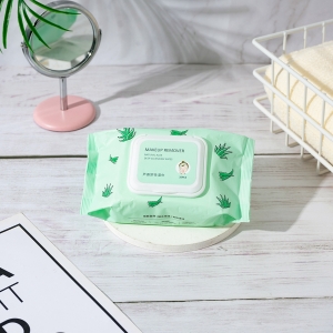 Aloe makeup remover wipes/35pcs