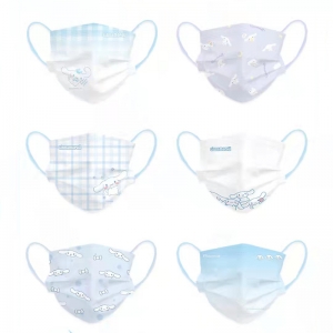 Adult flat mask 10 pieces/mixed