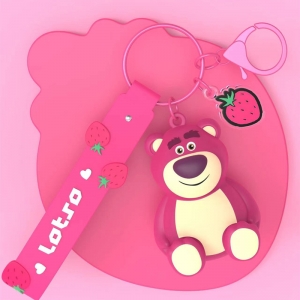 Strawberry Bear Keyring Pendant/Mix