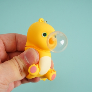 Milk dragon decompresses key chain/mixed