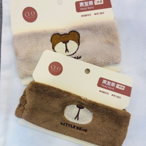 O Bubble Bear Hair Tie Band/Mixed