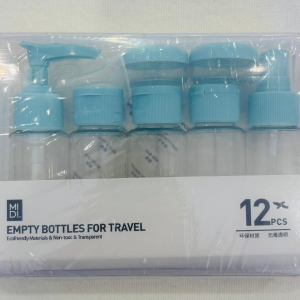 Boxed Travel Empty Bottle Set/12pcs